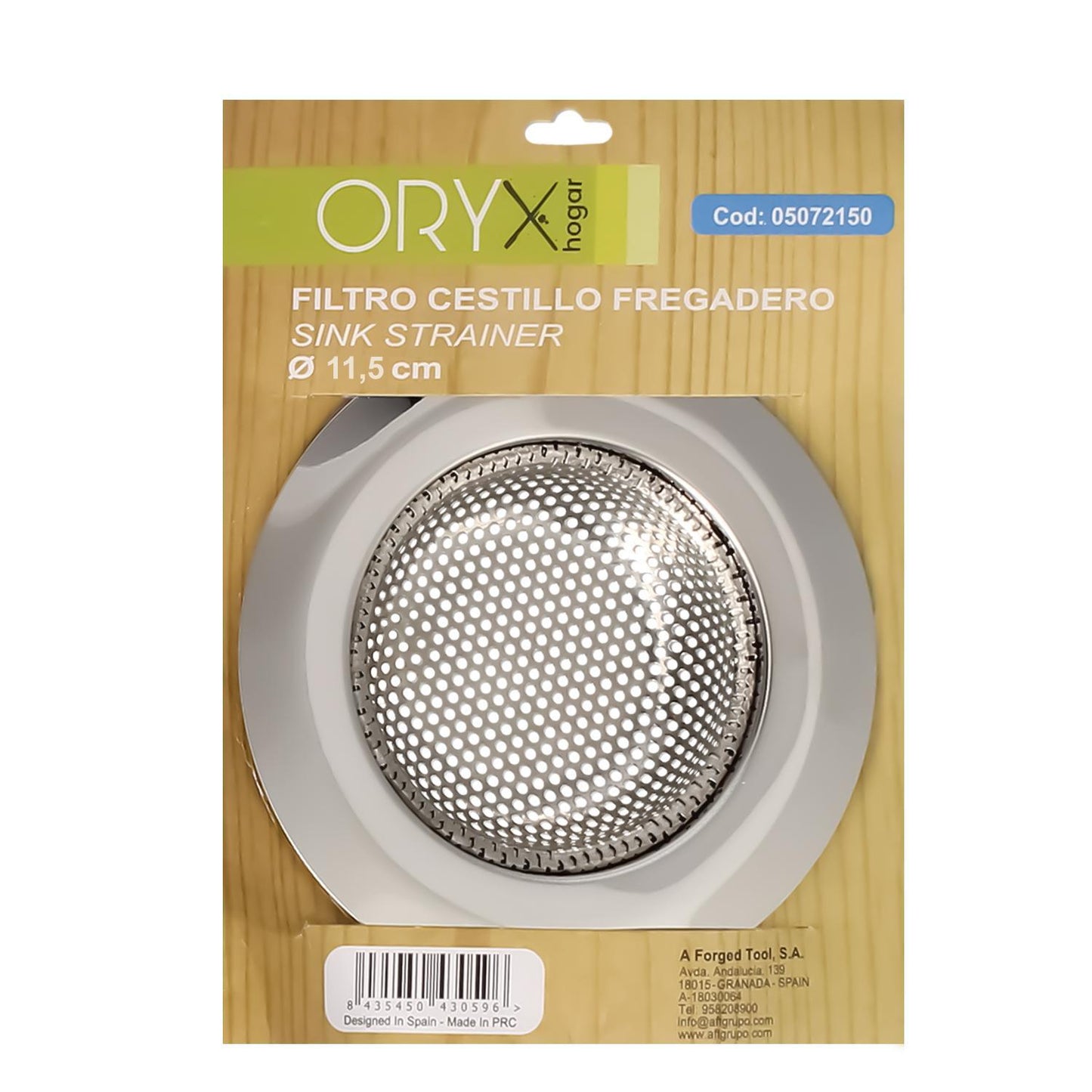 Filtro Cestillo Fregaderos / Lavabo Cocinas Ø 11,5 Cm._3