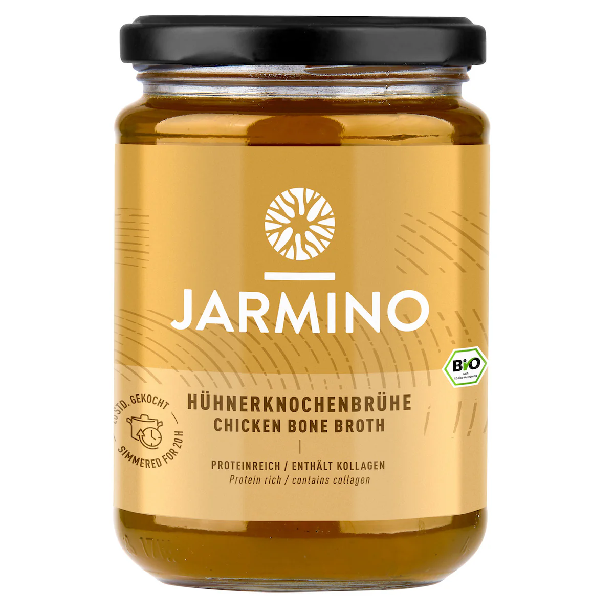 Caldo de Ossos de Frango Biológico Jarmino 350ml