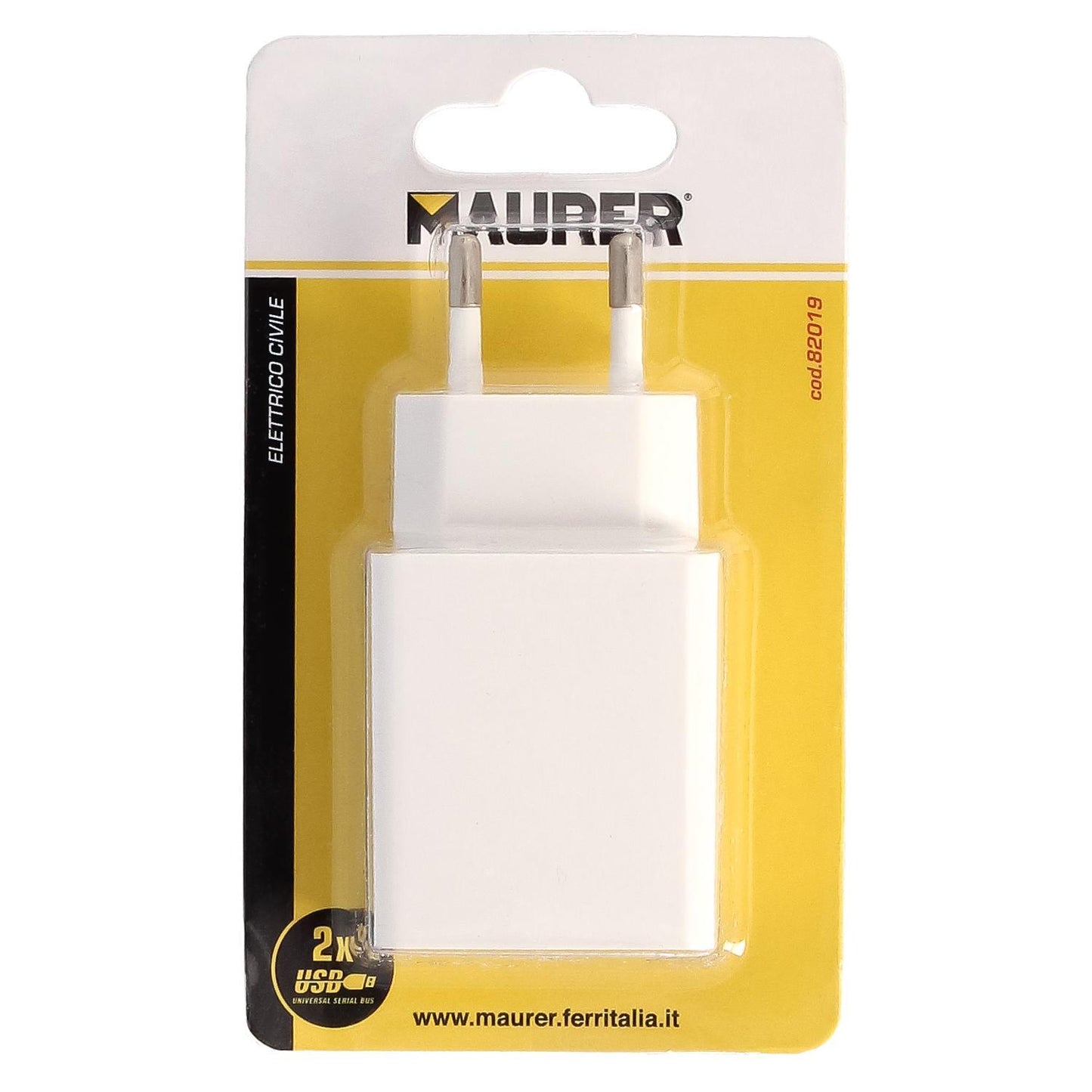 Cargador Usb Dos Tomas 2.1 Amperios. 5 V. Adaptador Enchufe Usb Cargador Usb De Pared, Android, Iphone, Smartphones, Tablets.
