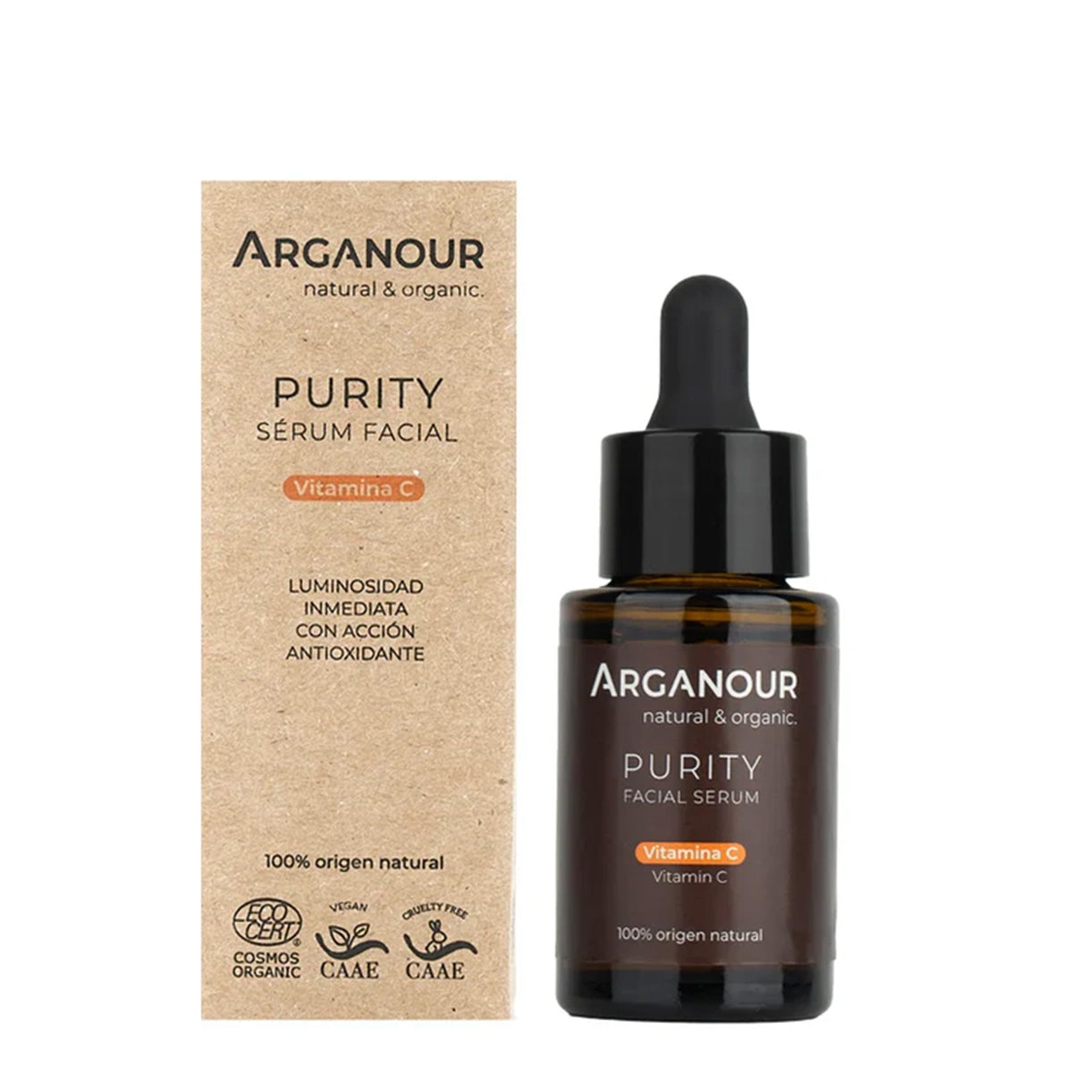 Sérum facial Purity Vitamina C, Arganour, 30ml