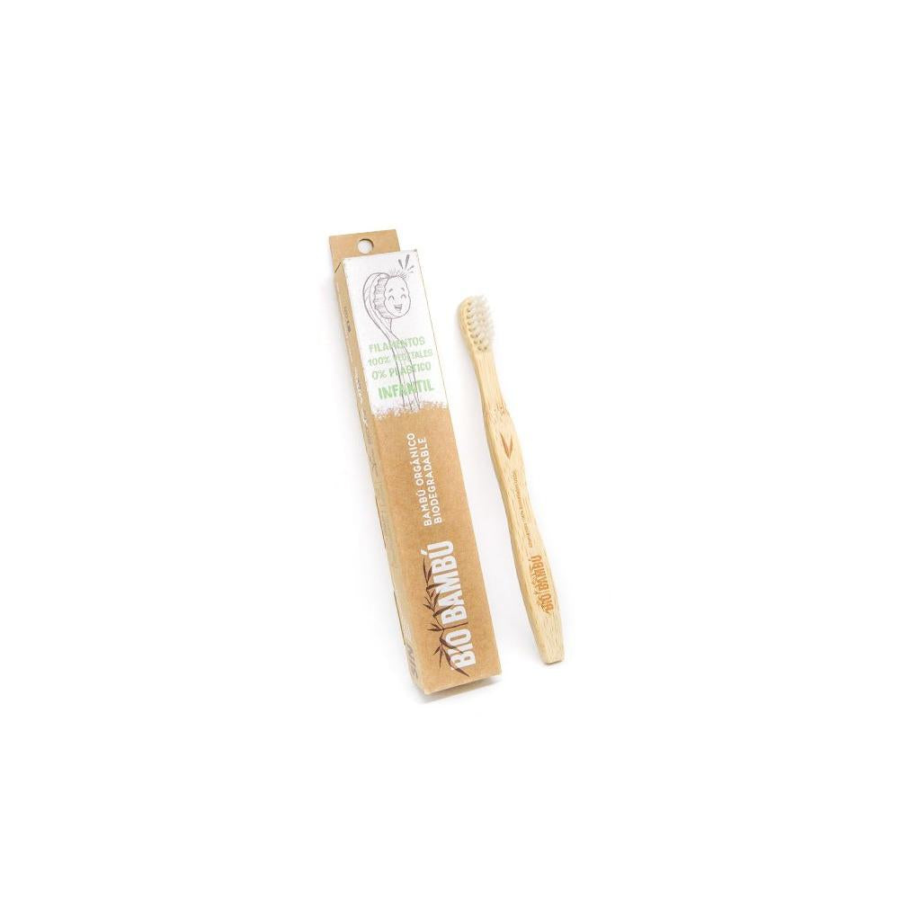 Escova de dentes de bambu infantil Bio Bamboo