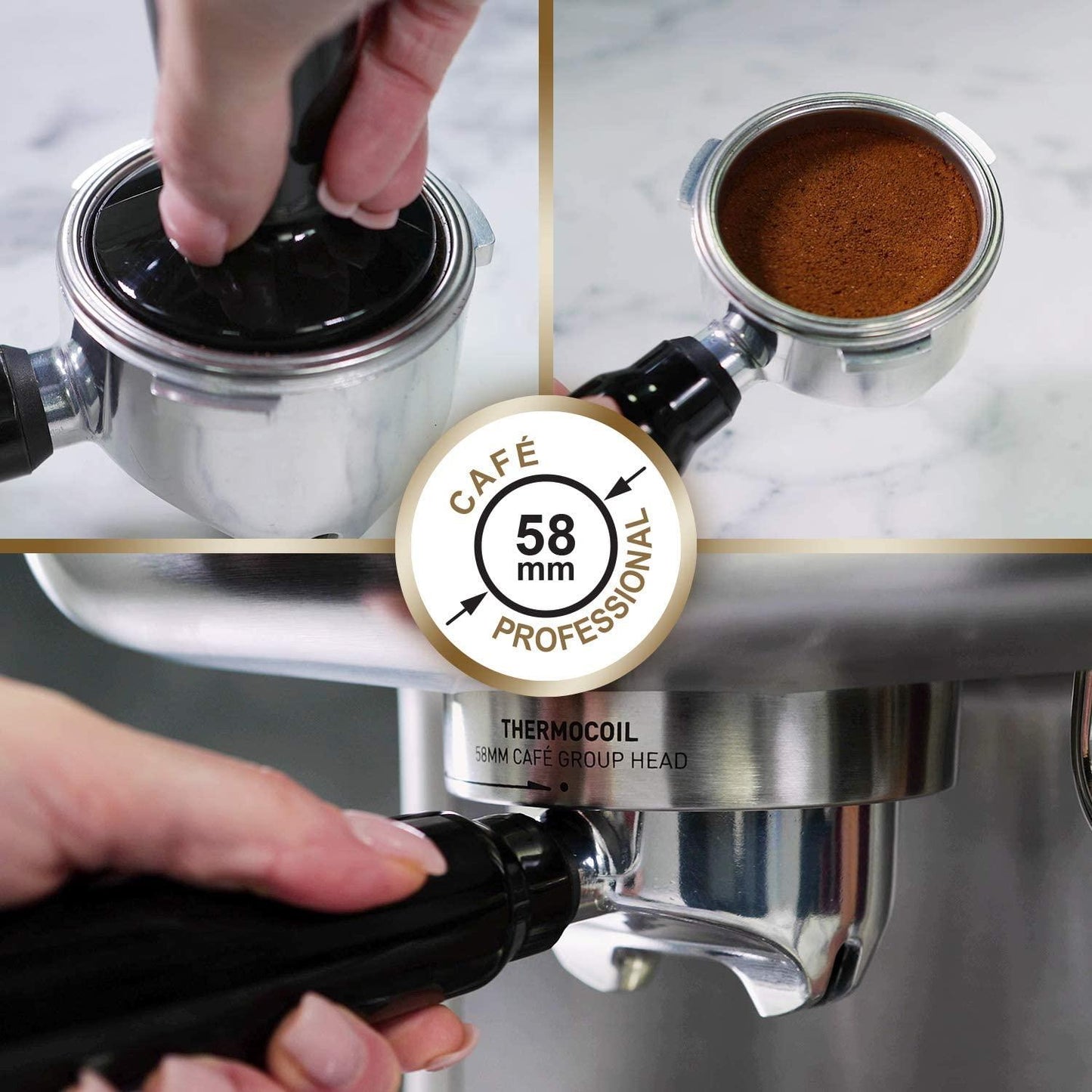 Máquina de café expresso Breville Mini Barista 15 barras