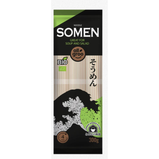 Noodles de Trigo Biológico, Somen Allgroo 300g