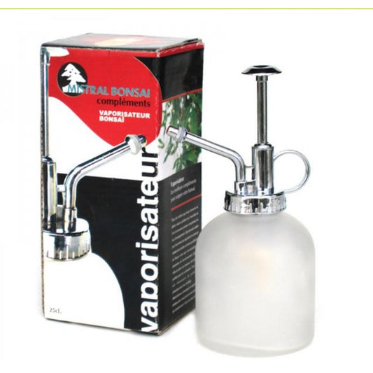 Vaporizador de vidro para bonsai e tilandsias