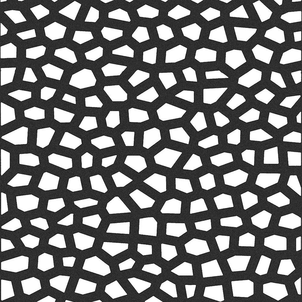 Panel Mosaico Antracita 1x2mt. Resina_3