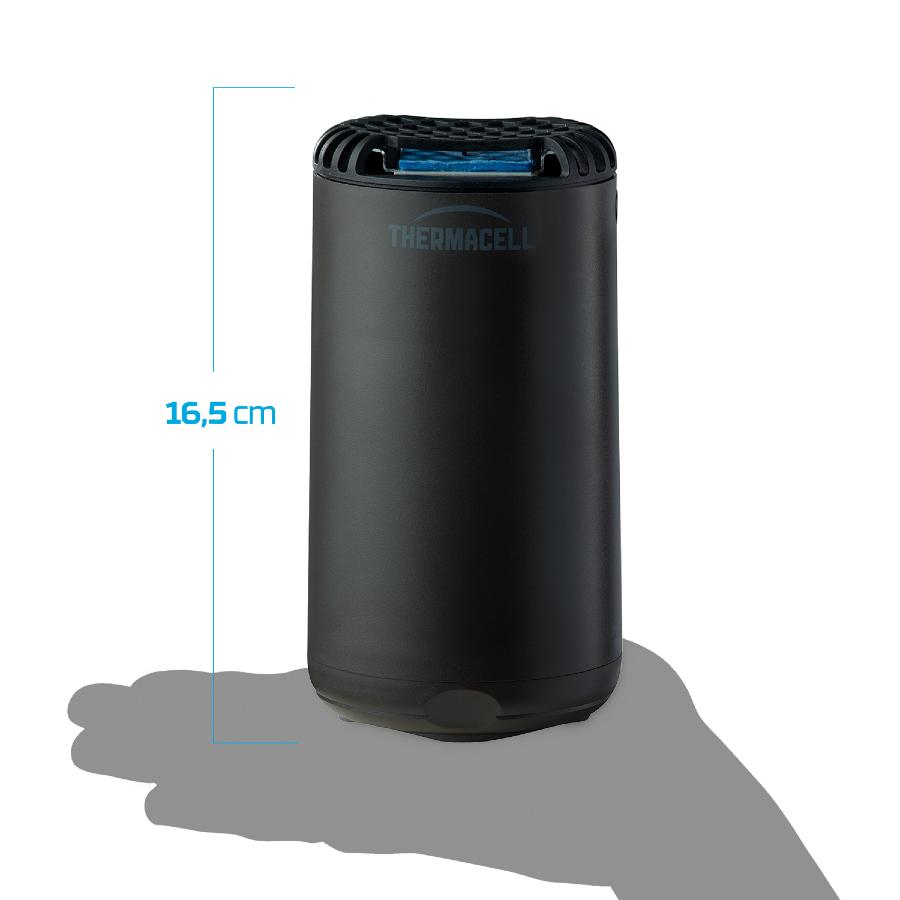 Difusor de mosquitos sem fios para exterior Thermacell® Black, até 20 m², inodoro e silencioso