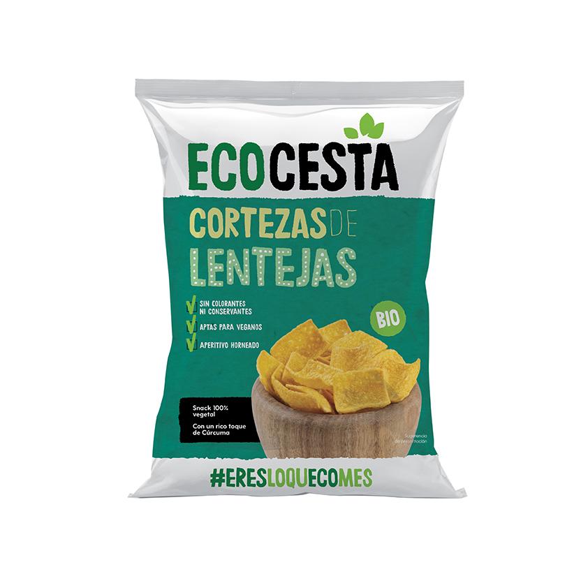 Crostas de Lentilhas Biológicas, 65g Ecocesta