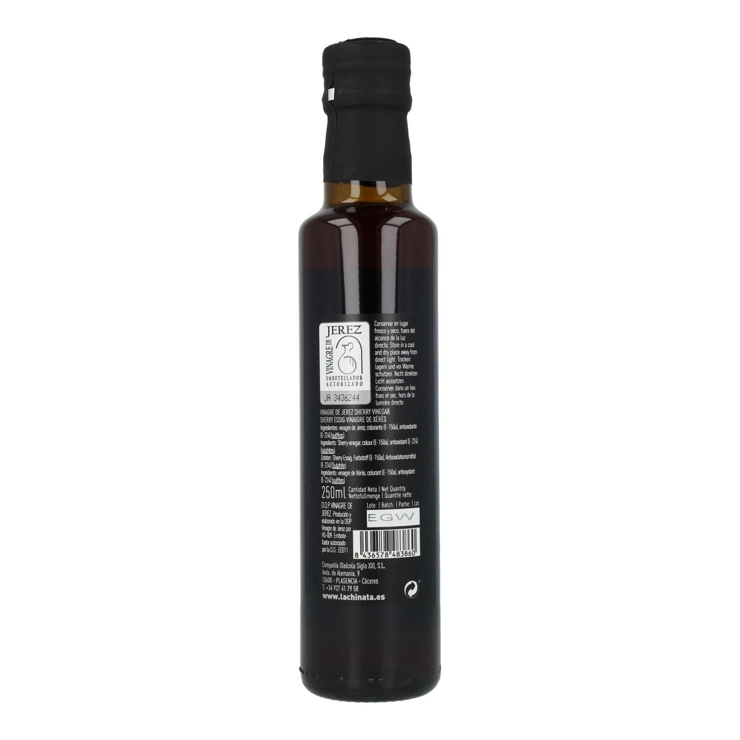 Vinagre de Xerez DO La Chinata 250 ml