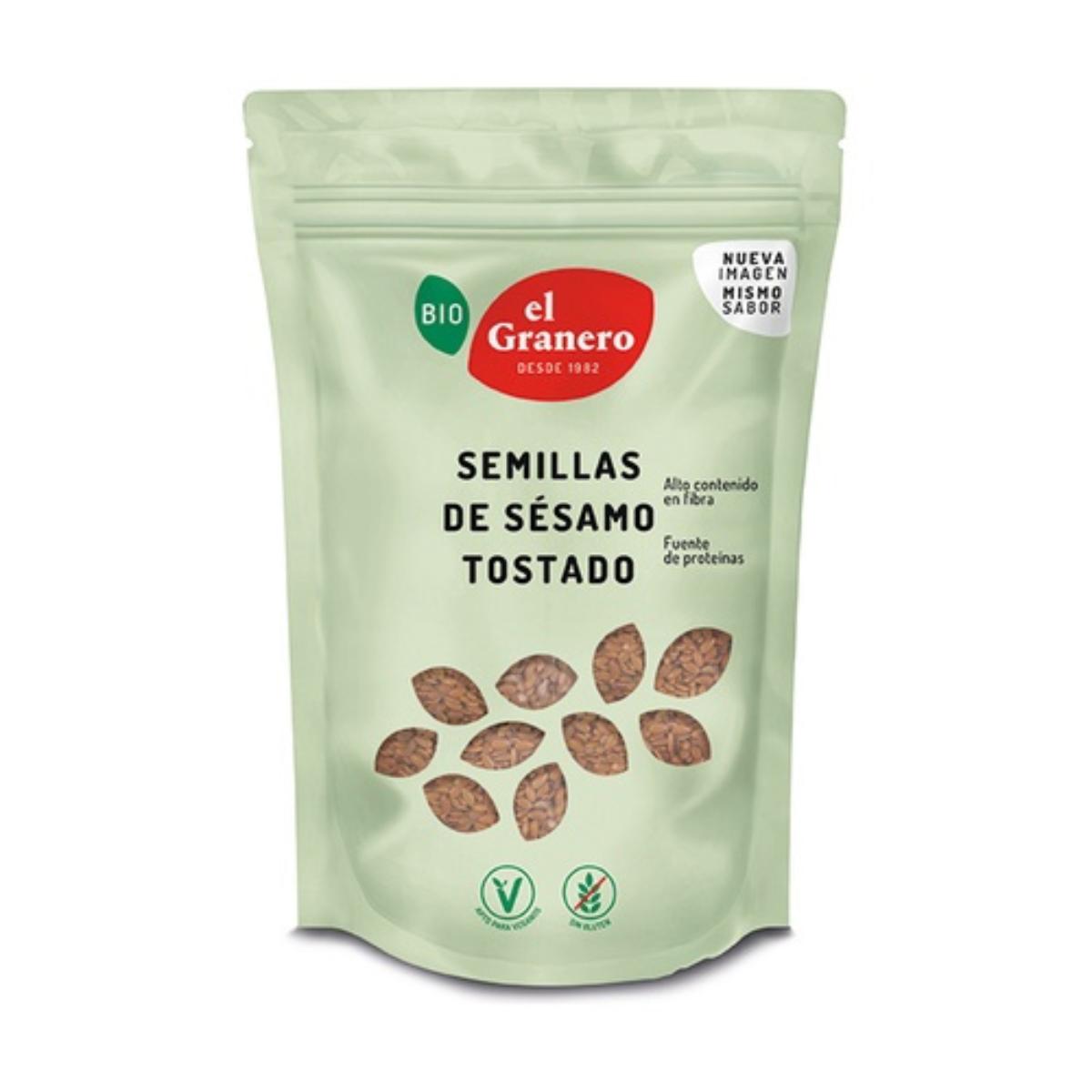 Sementes de sésamo torradas El Granero 400 g
