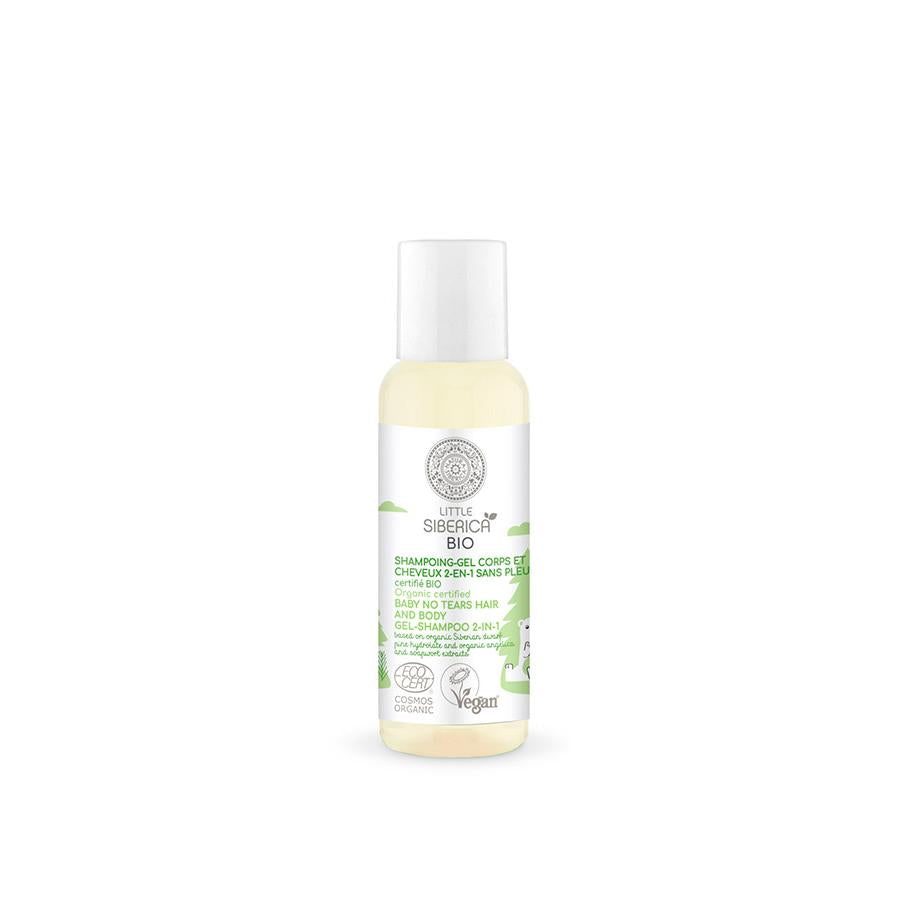 Champô Orgânico para Cabelo e Corpo Natura Siberica 2 em 1 "Bebé sem Lágrimas" 50 ml