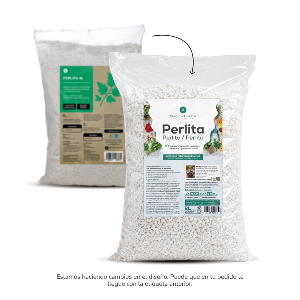Perlita Planeta Huerto 16 Litros