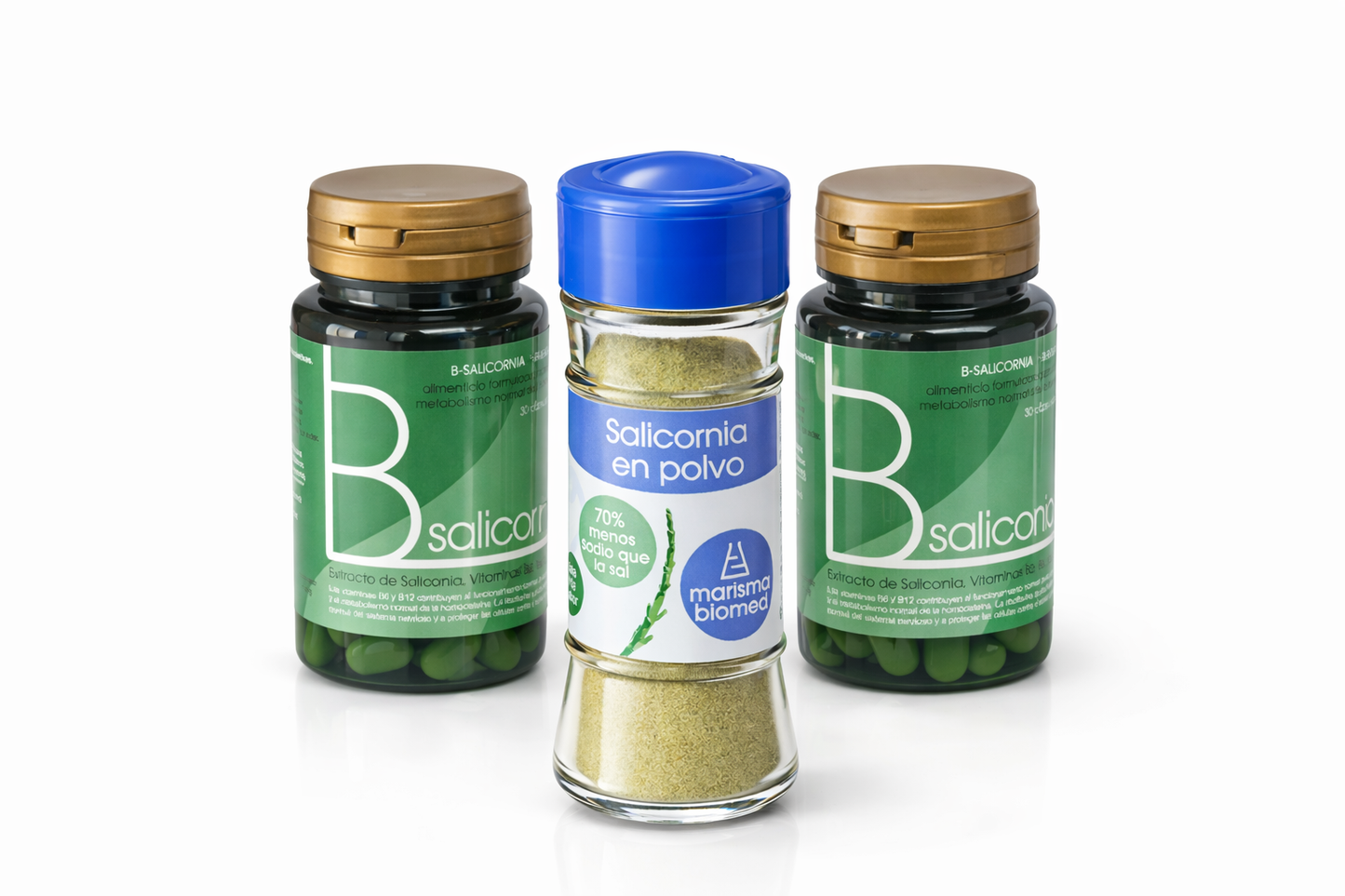 Pack Salud Cardiovascular – 2 B-salicornia + Salero De Salicornia_0