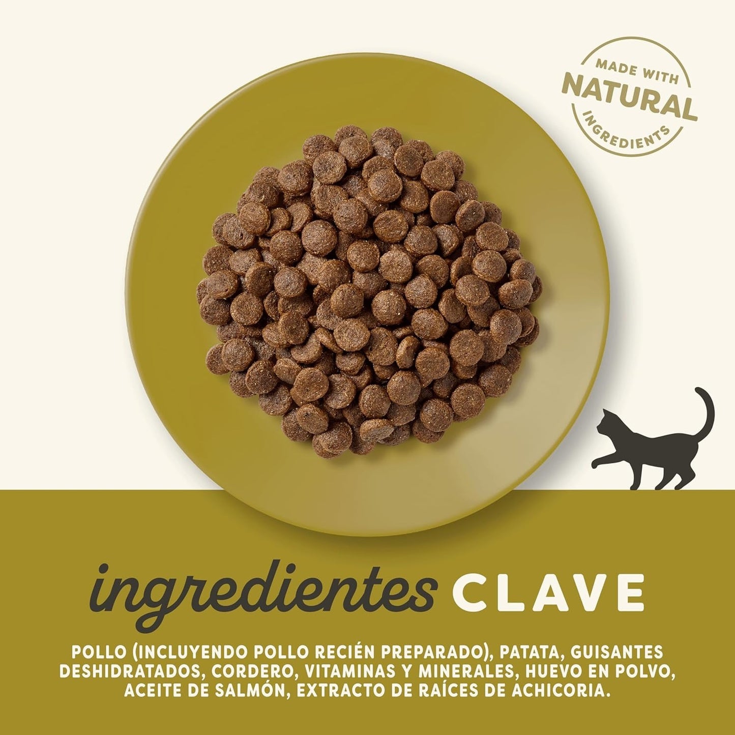 Applaws Cat Dry Frango e Cordeiro 2 kg Alimento natural para gatos sem cereais
