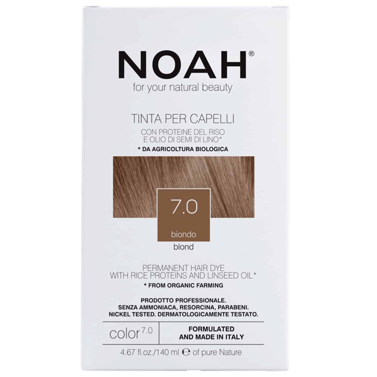 Tinta de Cabelo Noah Loira 140 ml (7.0)
