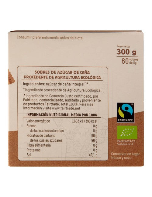 Açúcar de cana biológico monodose Tierra Madre 60 monodose