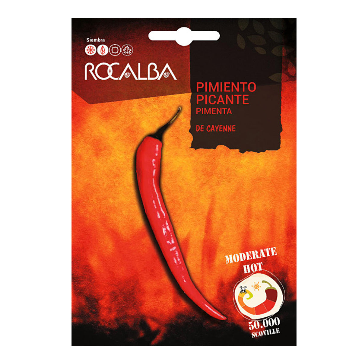 Sementes de pimenta de caiena, Rocalba
