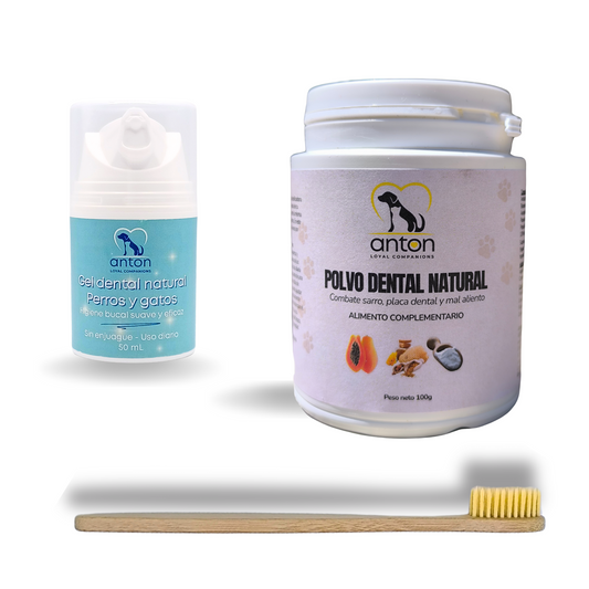 Lote “ritual De Cuidado Bucal Natural” – Higiene Completa Para Perros Y Gatos