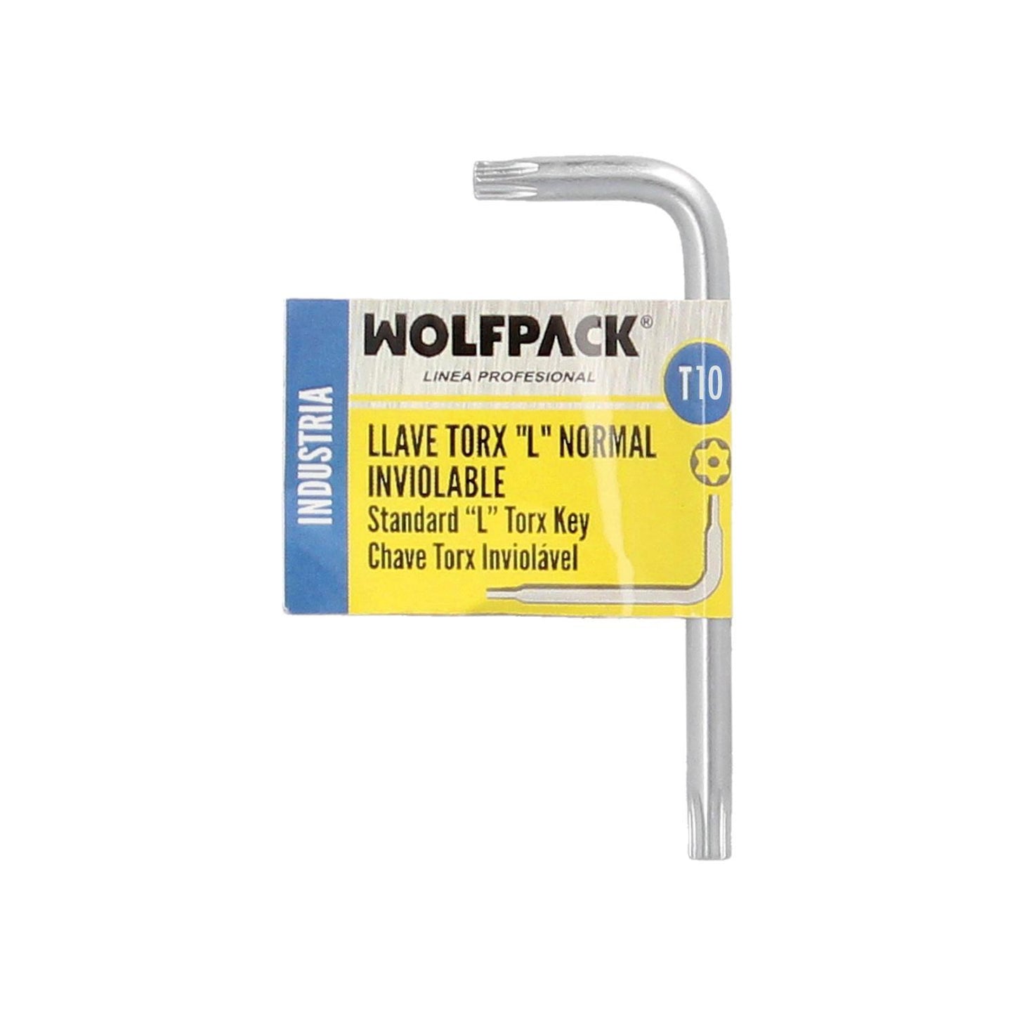 Llave Torx Inviolable Standar Acero Cromo Vanadio Profesional T10 Mm. Llave Estrella, Llave Allen Estrella_3