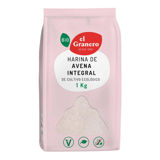 Farinha de Aveia Integral Biológica El Granero 1 Kg