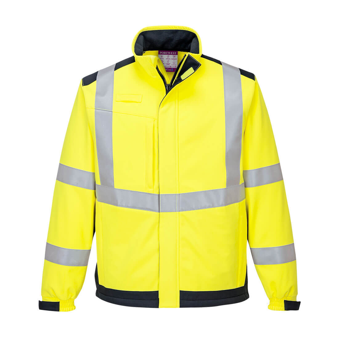 Softshell Modaflame Multi Norm Arc: Protección Avanzada / Xxl / Amarillo-marino_0