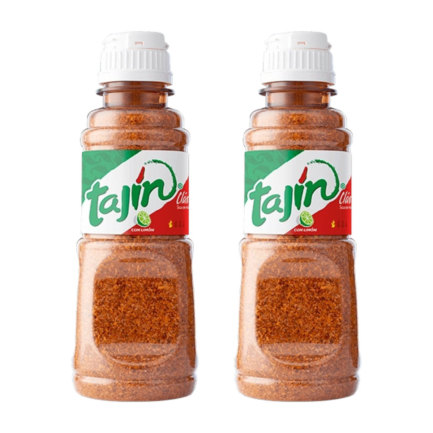 Embalagem de 2 molhos em pó clássicos Tajín, 142g, tempero mexicano com limão - tempero para frutas, saladas e proteínas - pimenta 100% natural