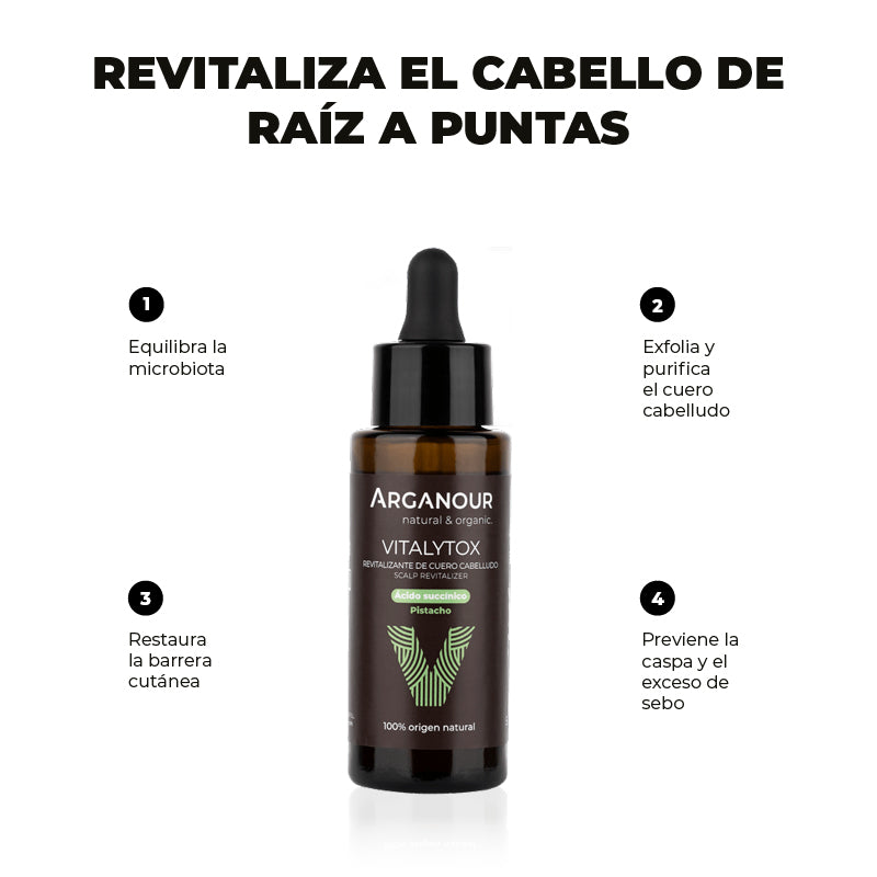 Vitalytox Arganour Revitalizante para Couro Cabeludo 50ml