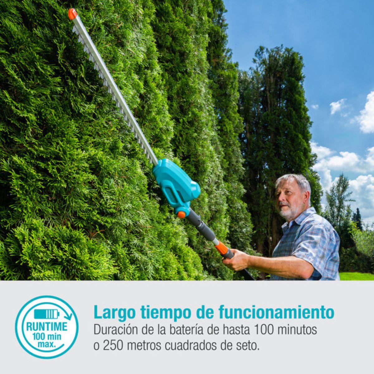 Aparador de sebes telescópico a bateria Gardena THS Li-18/42