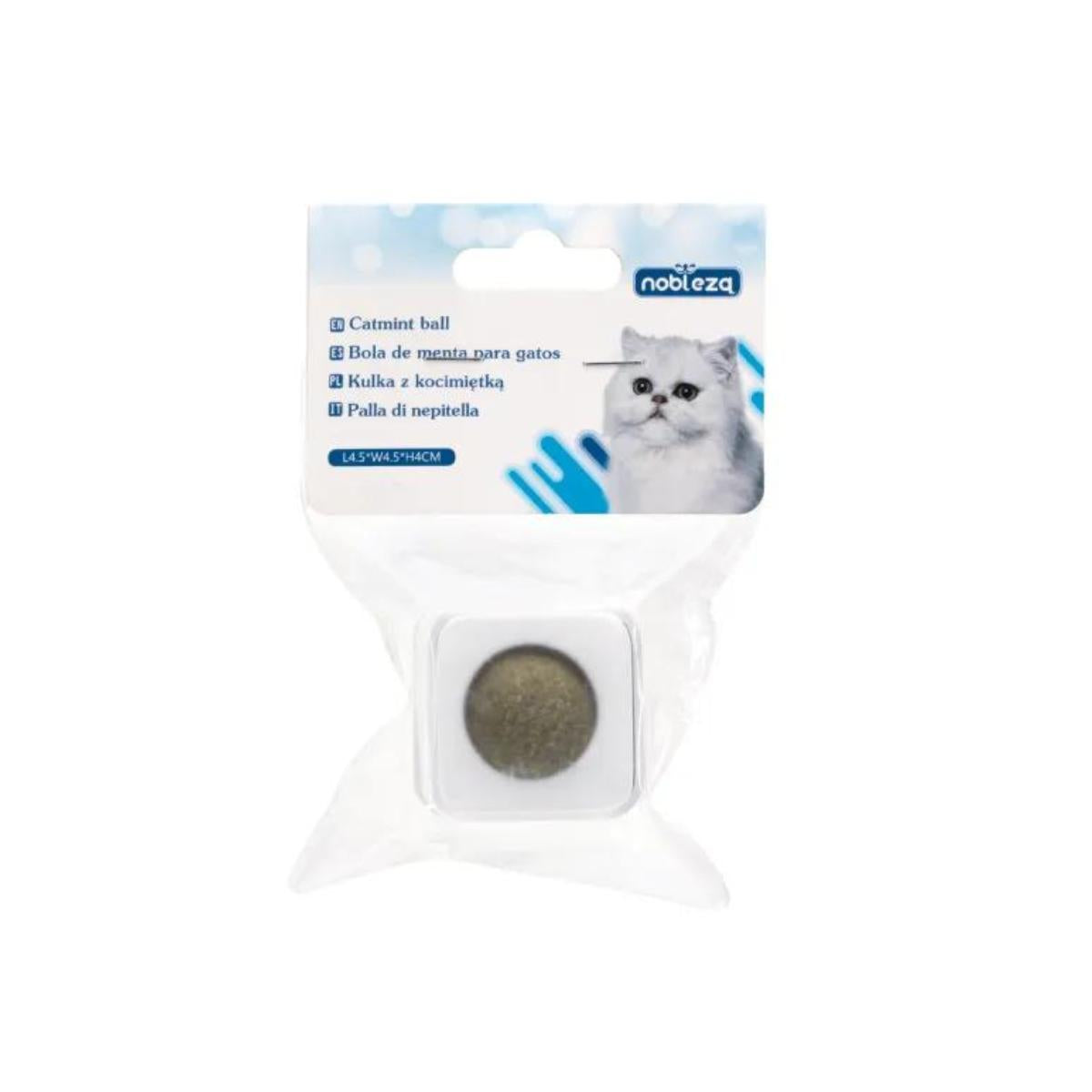Bola de Catnip Nobleza com Suporte