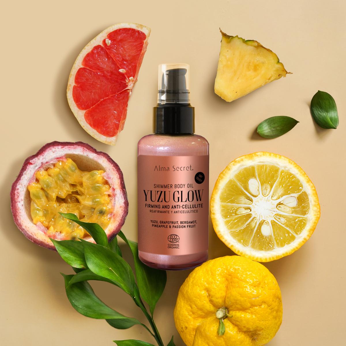 Óleo corporal Yuzu Glow Alma Secret 100 ml