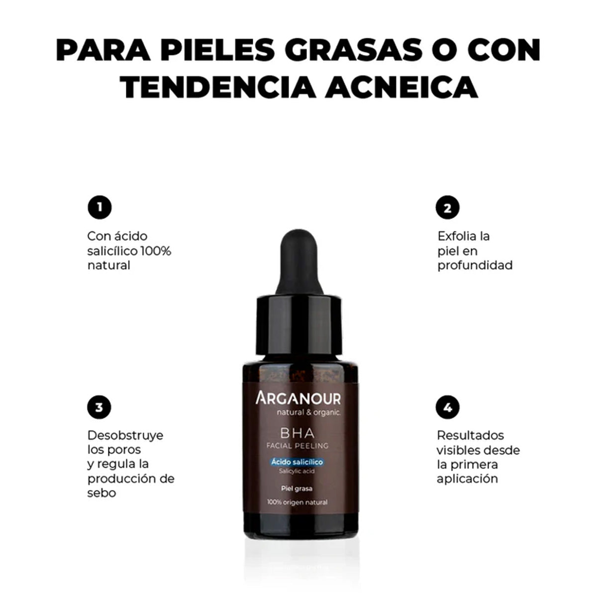 Sérum Esfoliante BHA para Pele Oleosa 30ml