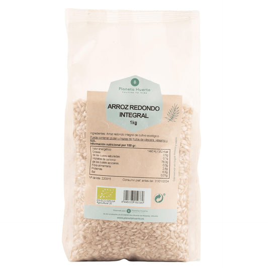 Arroz Integral Redondo ECO Planeta Huerto 1 kg