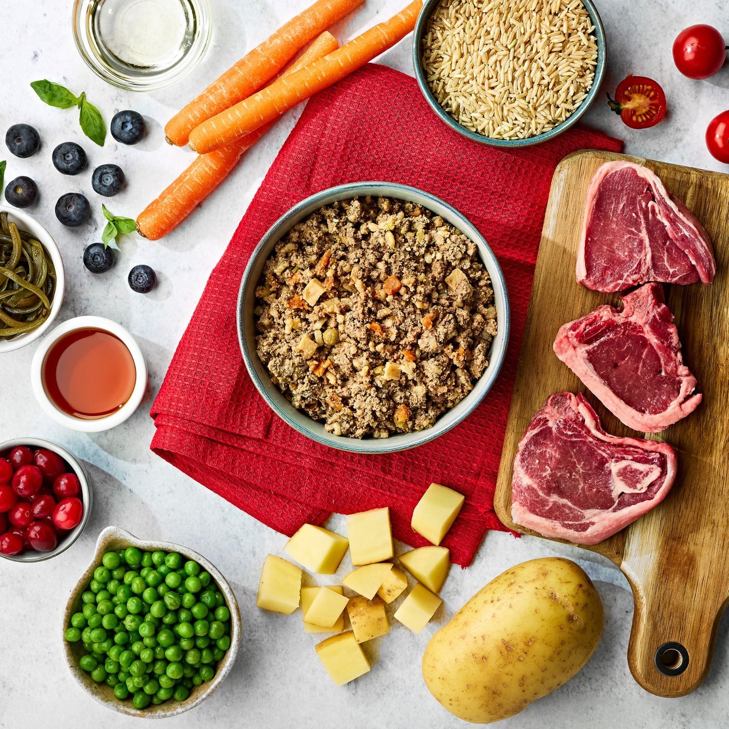 Naturo Comida Humeda Perro Cordero Y Arroz 400g X 7 Tarrinas_1