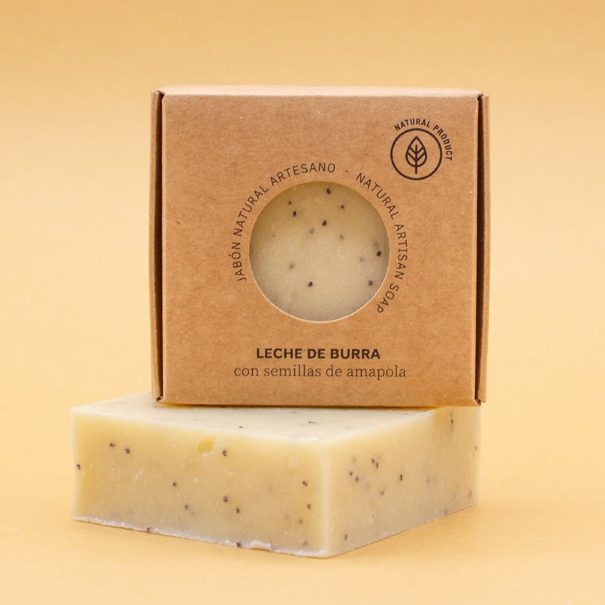 Jabón Natural Artesano de Leche de Burra Labnatur 100 g | Nutre y Regenera | Piel Seca y Madura | Vegano_3