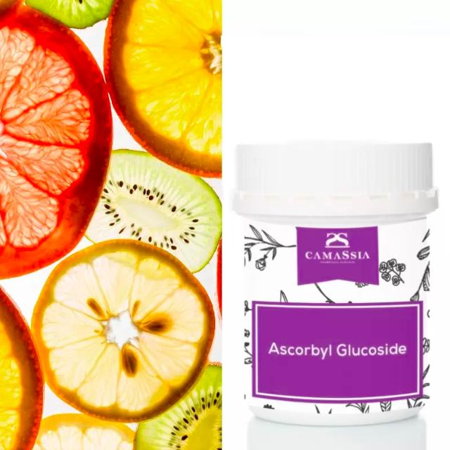 Ascorbil Glucosídeo (Vitamina C Estável), 10g. Camassia