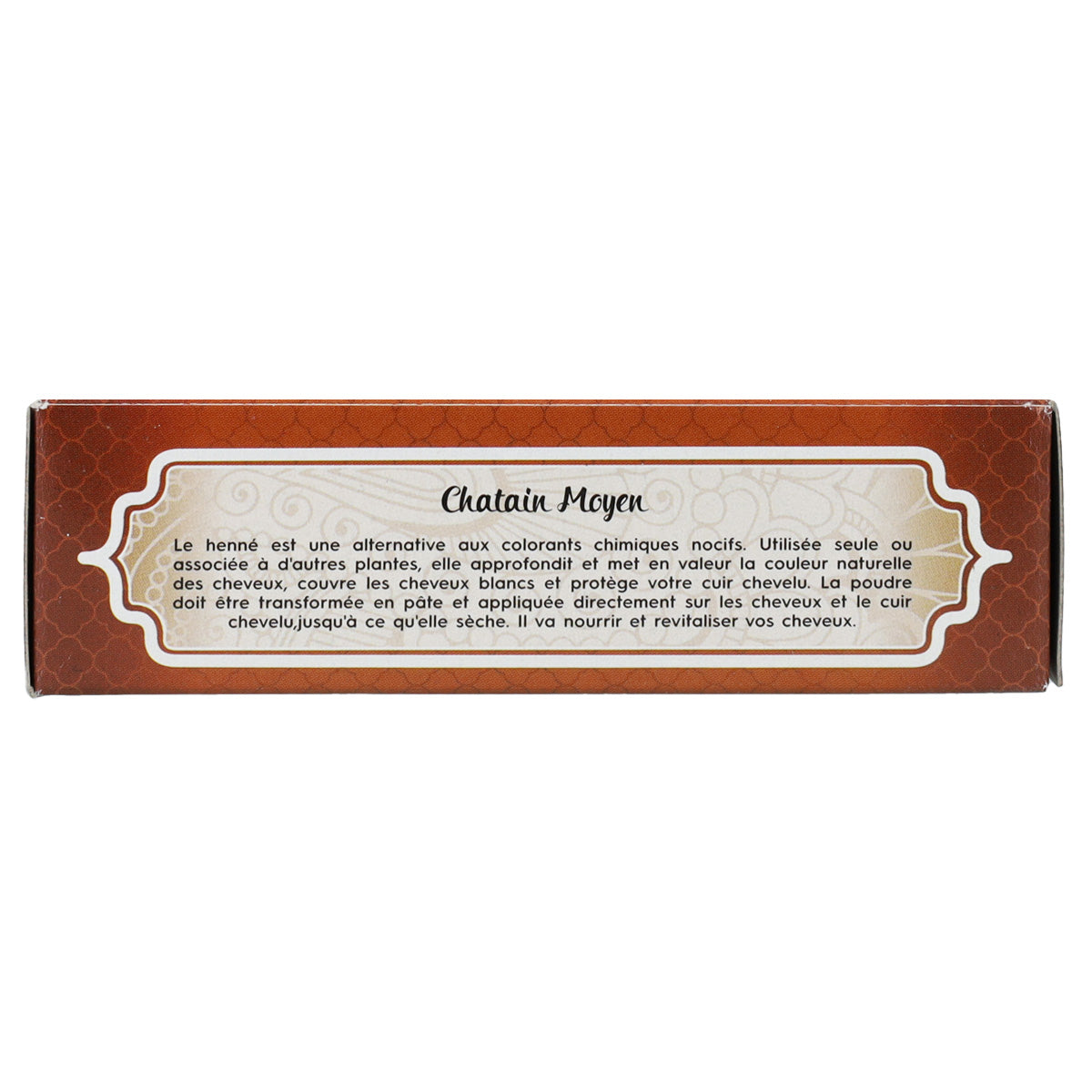 Radhe Shyam Corante Henna Castanho Médio em Pó 100 g