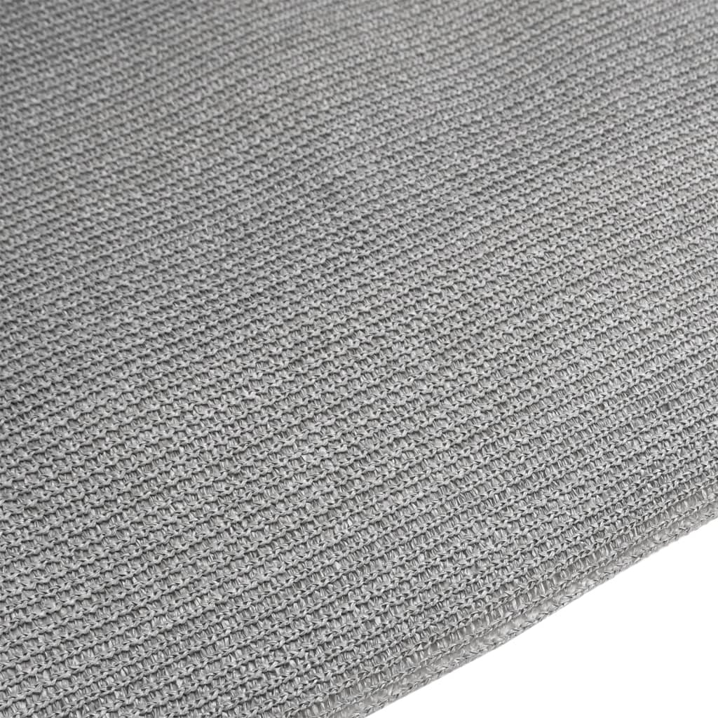 Vidaxl Red De Privacidad Hdpe Gris Claro 1,2x10 M 195 G/m²_4