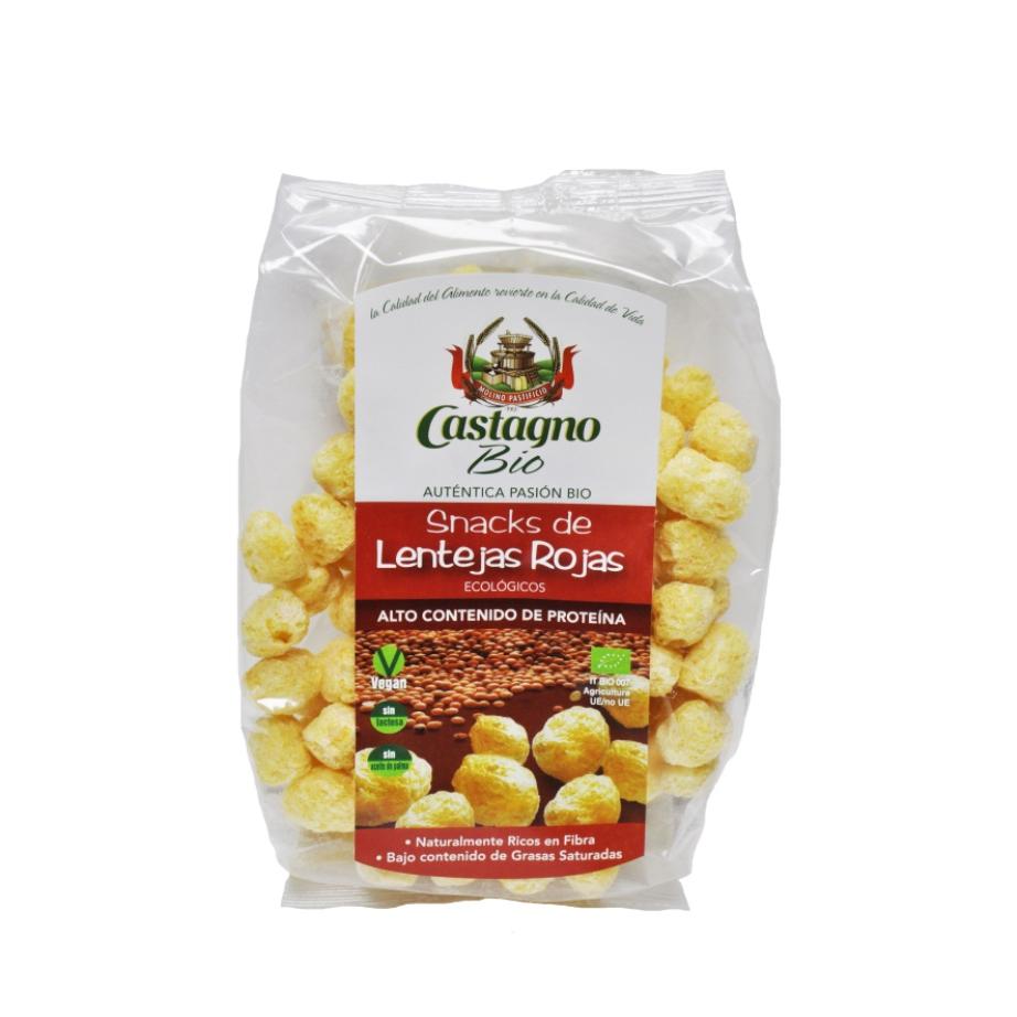 Snack de Lentilhas Vermelhas Bio Castagno 50 g