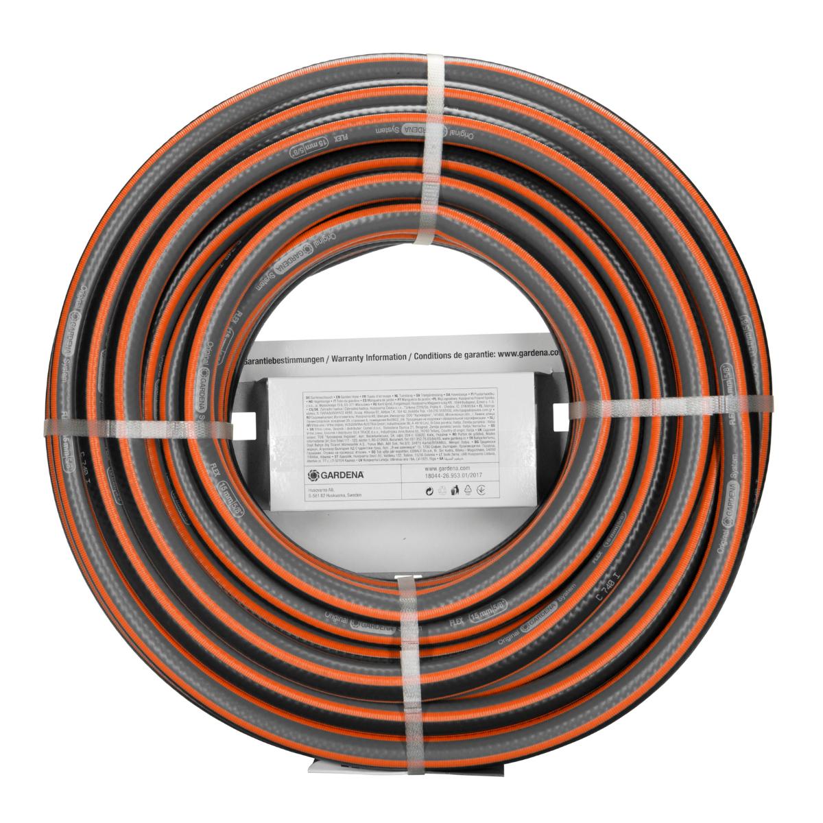Conjunto de mangueira flexível Gardena 15 mm 20 m