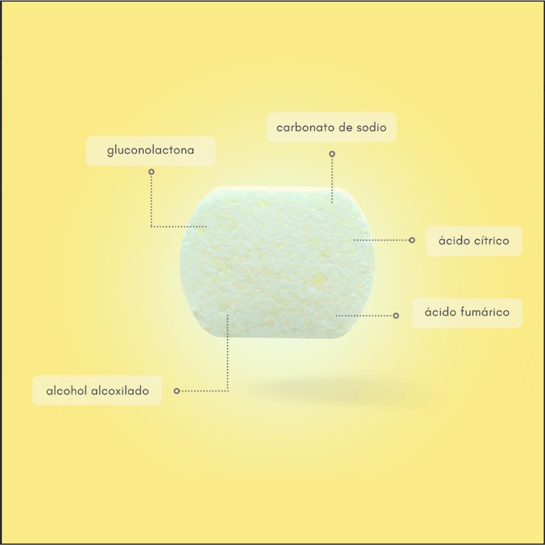 Frasco anti-calcário reutilizável para casa de banho + limpador de casa de banho ecológico 1 peça Neletab