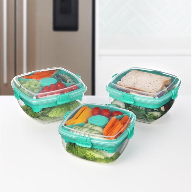 Recipiente hermético para salada Salad To Go System 1,1 l
