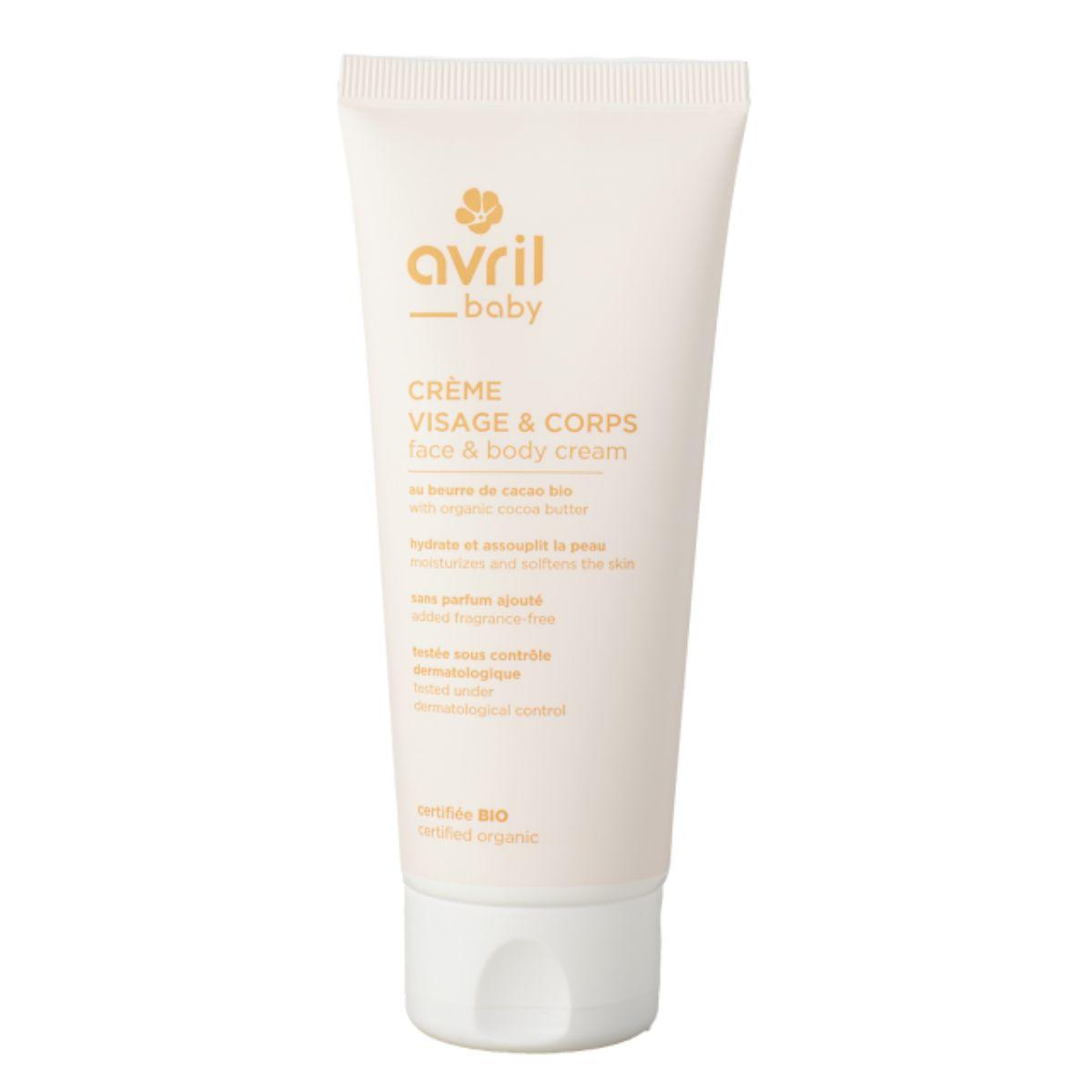 Creme Corporal Avril Organic Easy Baby 100 ml
