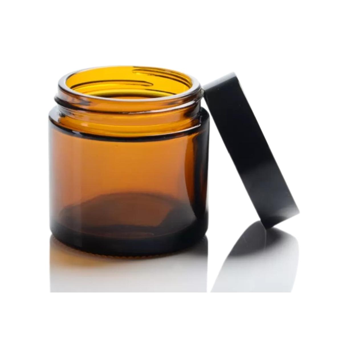 Jarro em vidro âmbar, 60 ml. Camassia