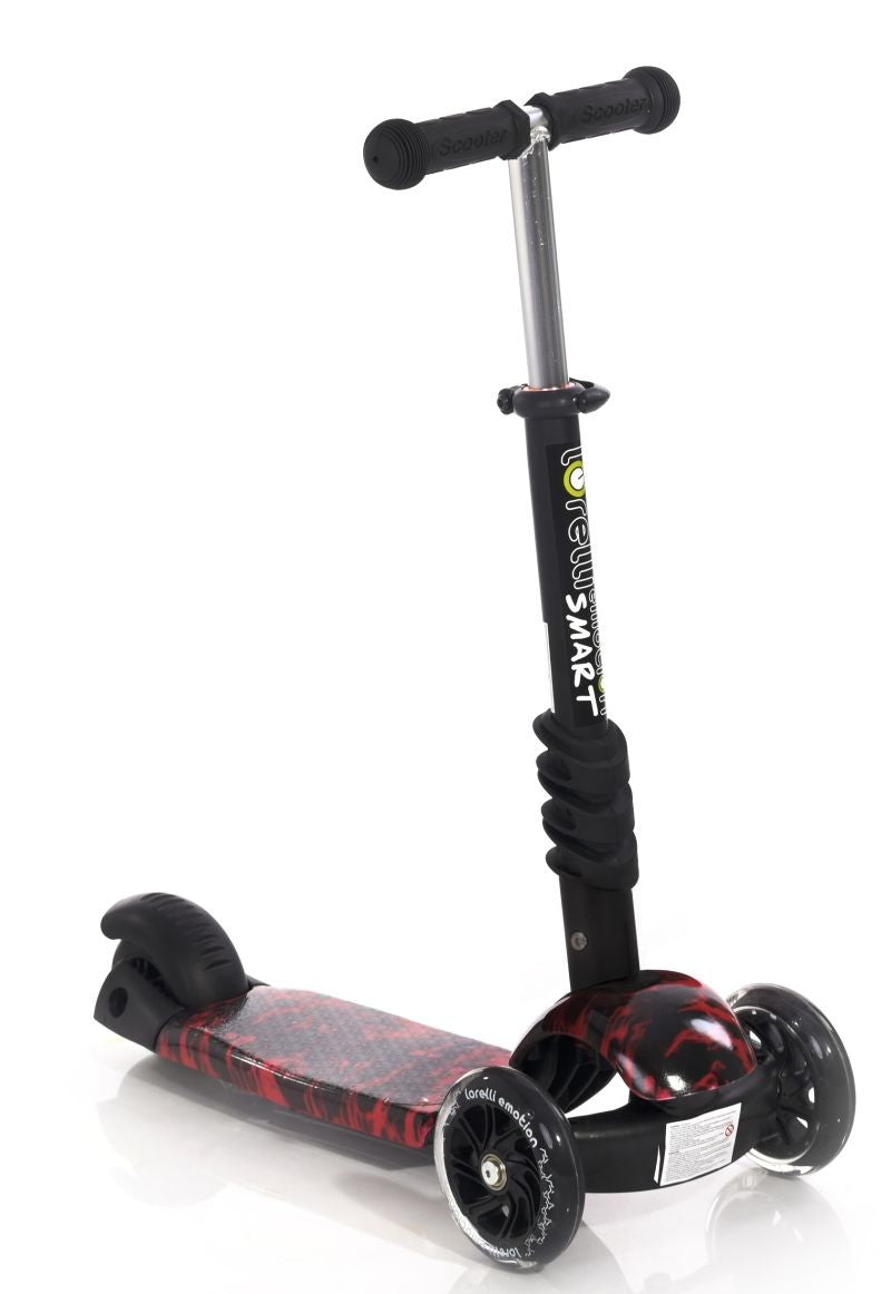 Patinete Infantil Con Asiento Smart Red Fire_4