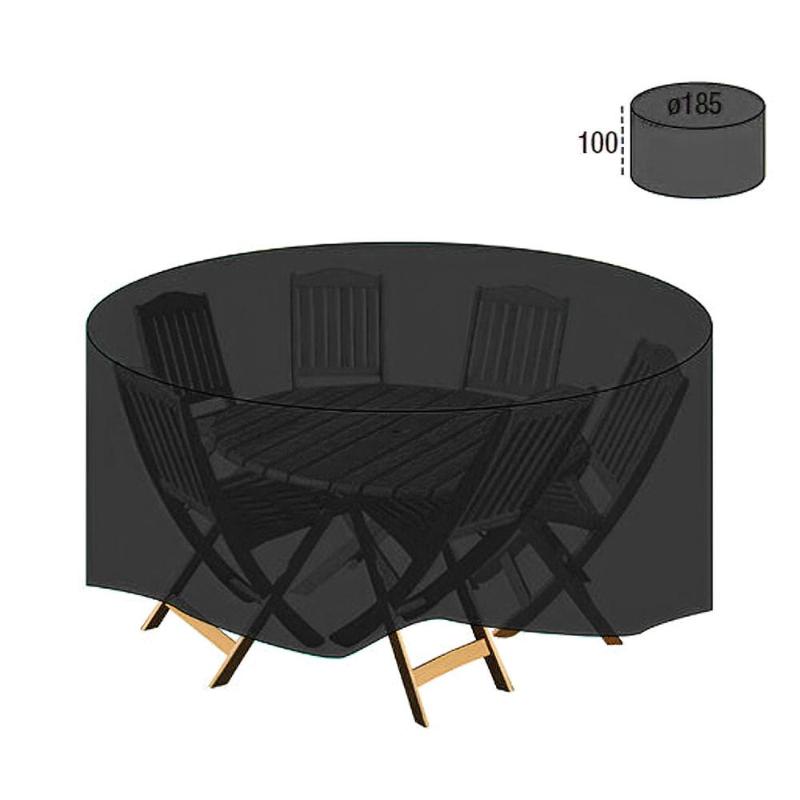Funda Cubre Mesa / Conjunto Diámetro 185x100 Cm._0