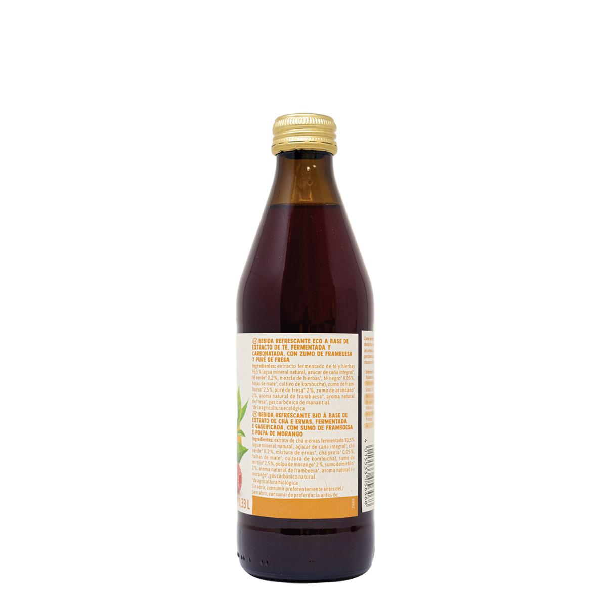 Kombucha Frutos Vermelhos Bio Voelkel 330 ml
