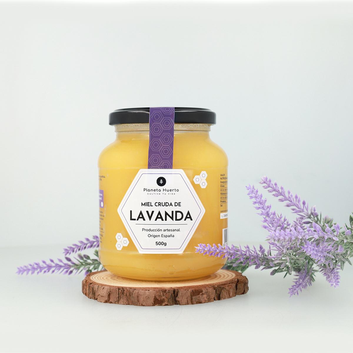 Planeta Huerto Mel Lavanda Cru 500 g