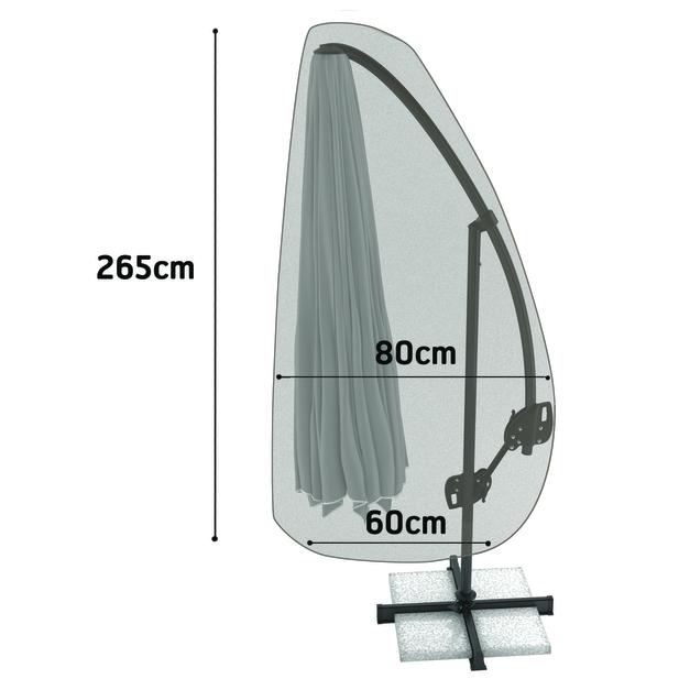 Capa para guarda-sol 2,65x0,8x0,6 Nortene
