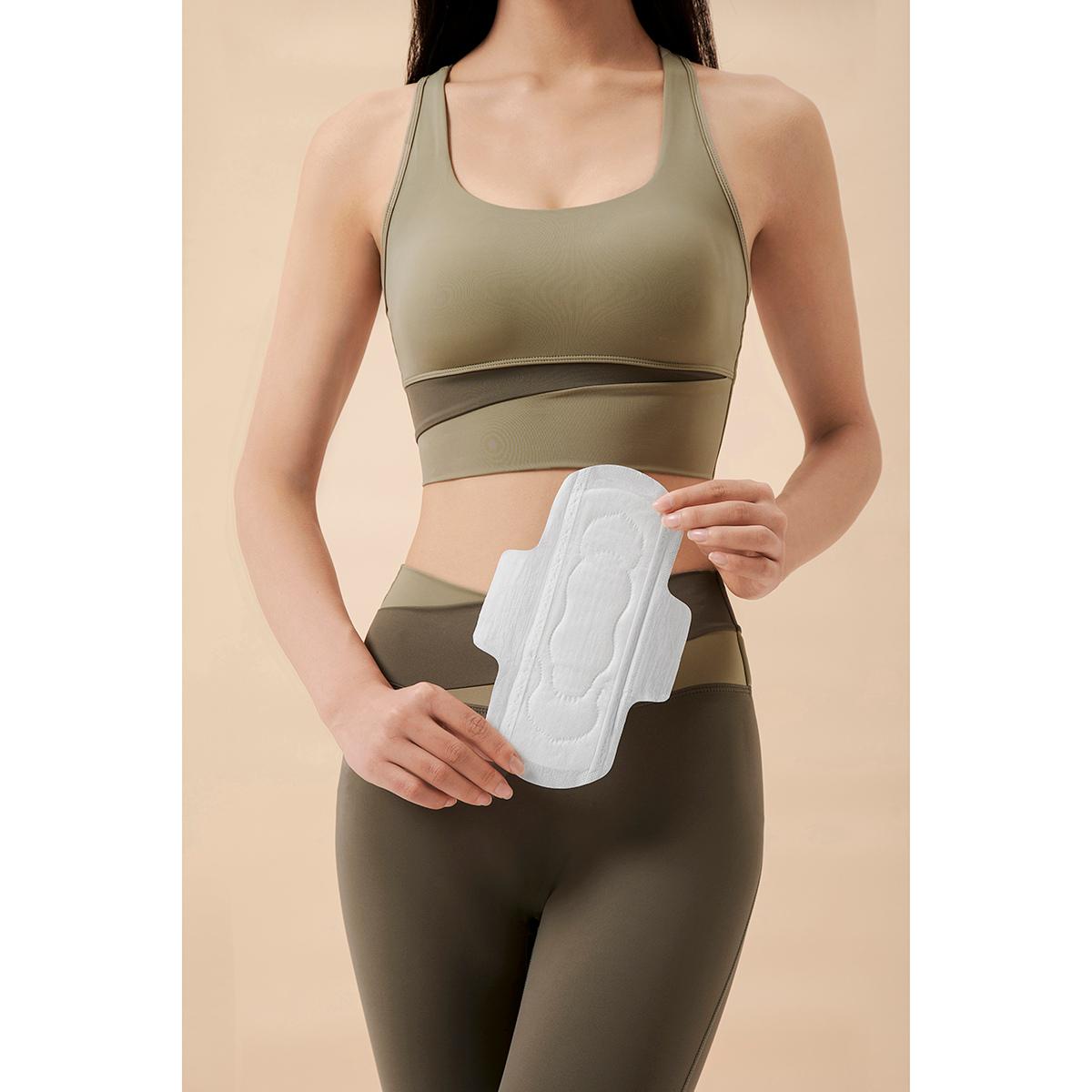 Almofadas de fibra de bambu biodegradáveis Ecoboom regulares, 8 unidades