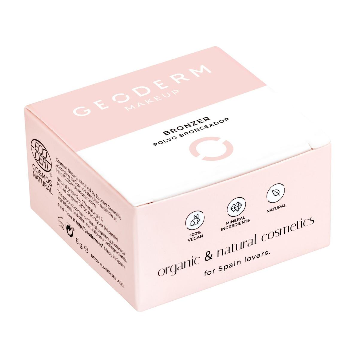 Pó Bronzeador Geoderm (Natural e Vegan) 8 gr