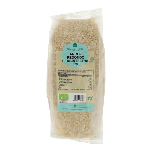 Arroz redondo semi-integral Planeta Huerto ECO 500 g
